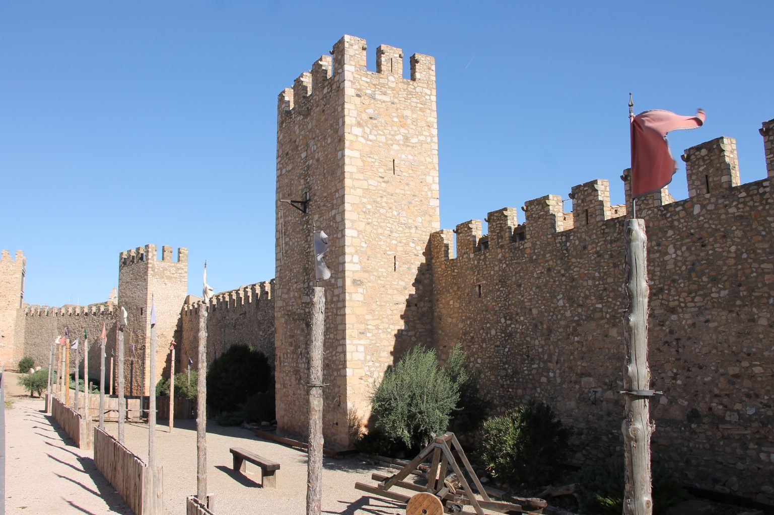 Montblanc Spanien Stadtmauer