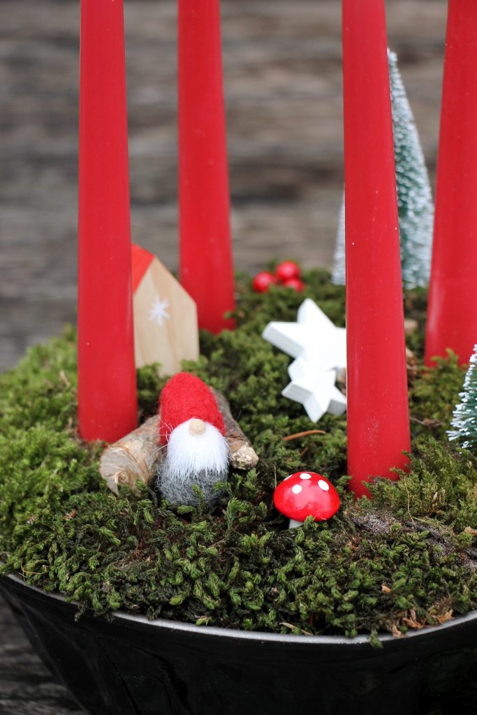 DIY Adventskranz Gugelhupf Form