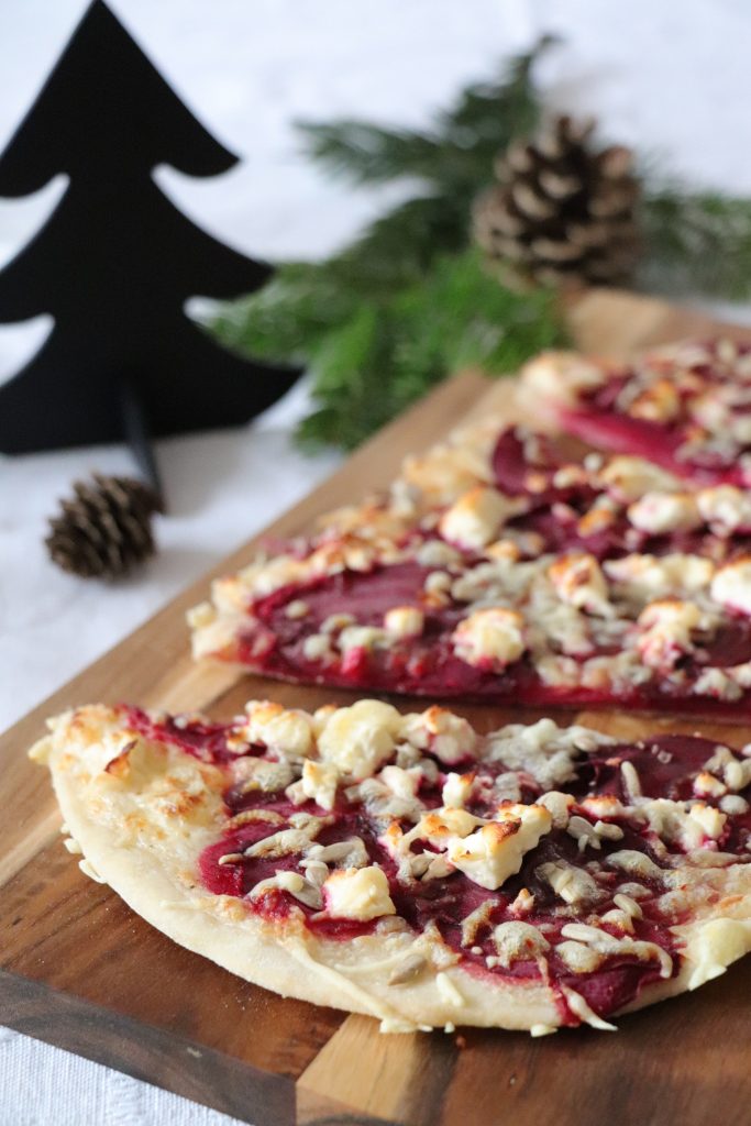 Rote Bete-Flammkuchen Rezept