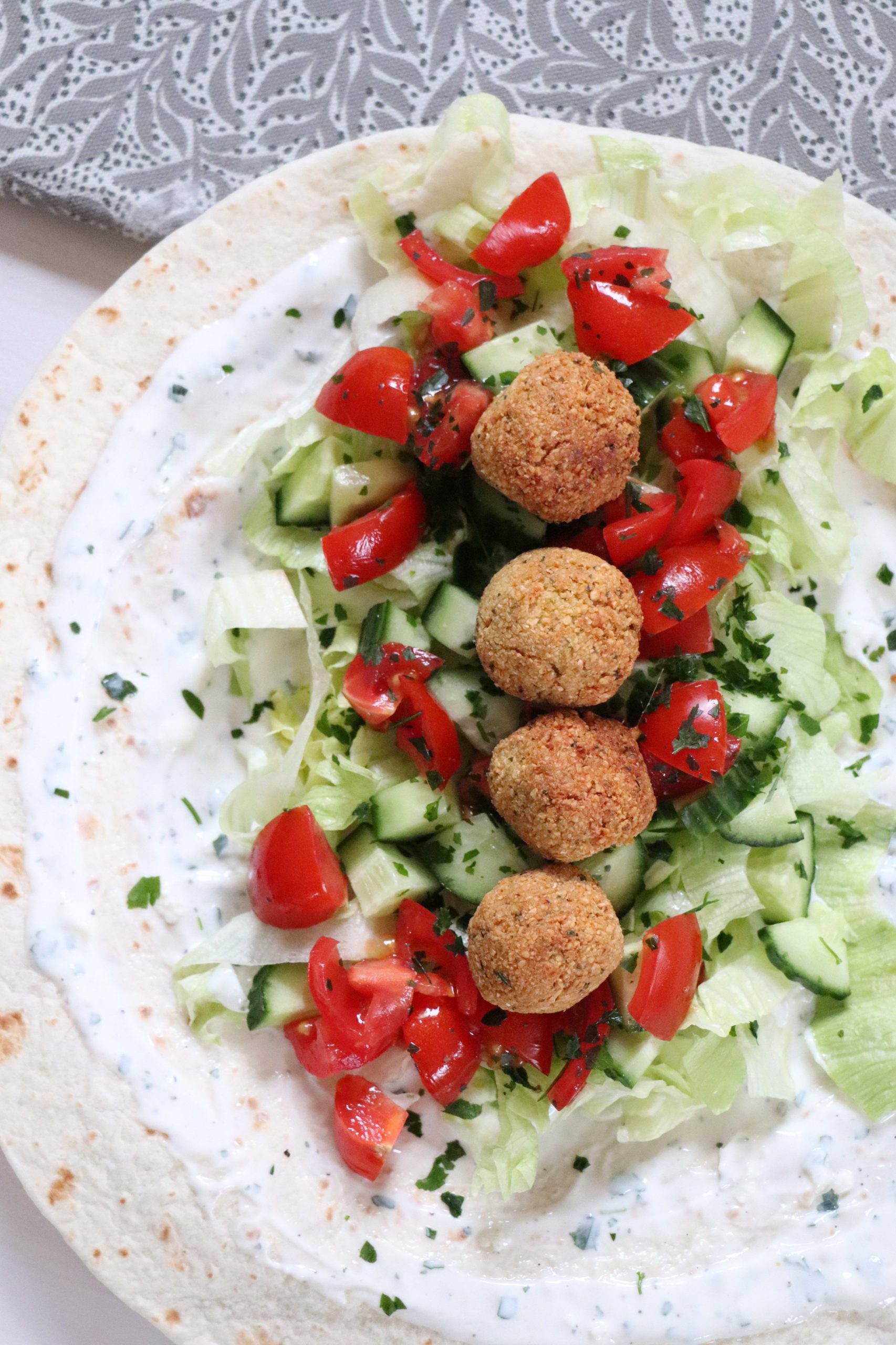 Falafel Dürüm selber machen Lavendelblog
