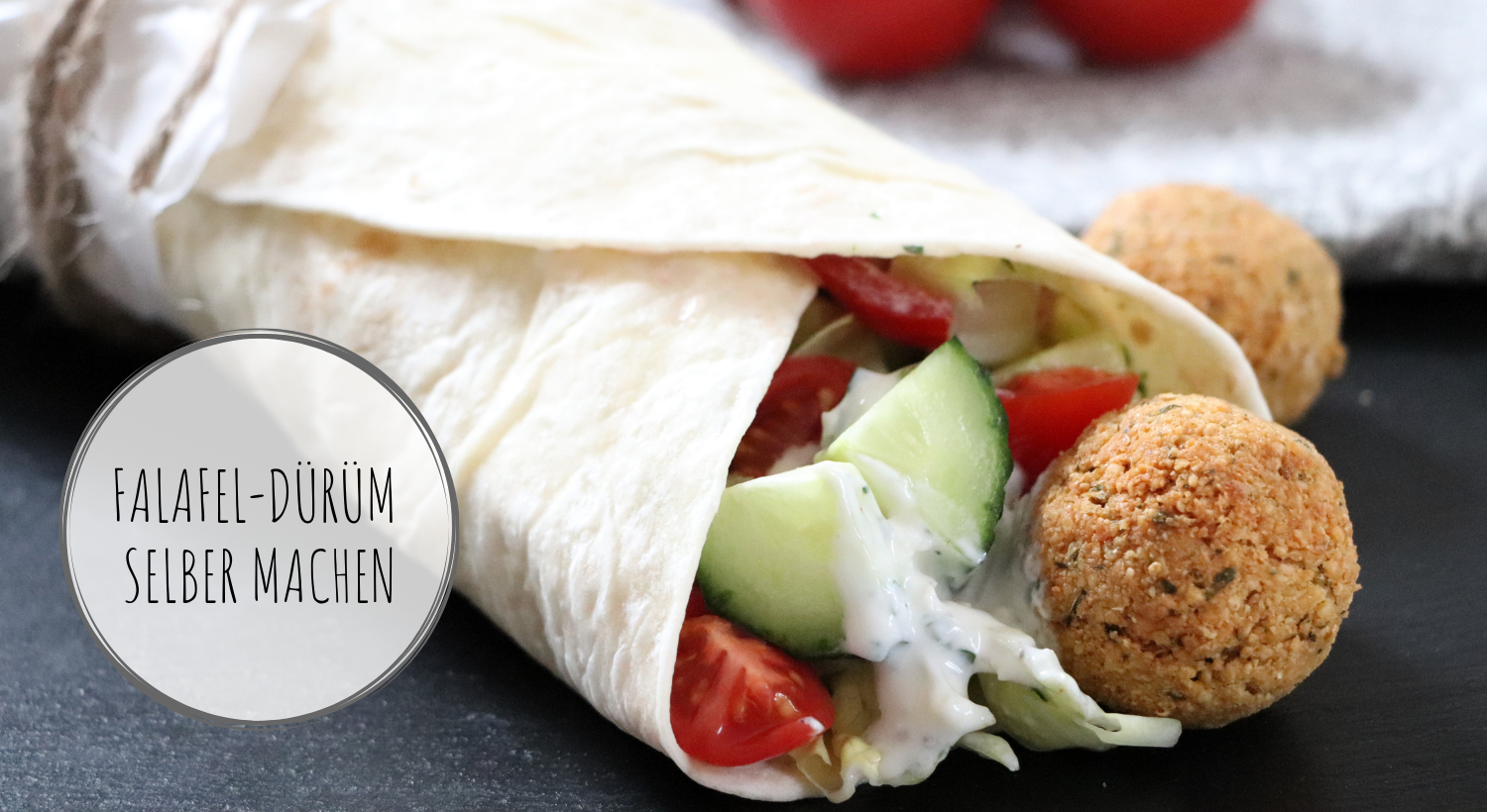Rezept FalafelDürüm selber machen Lavendelblog