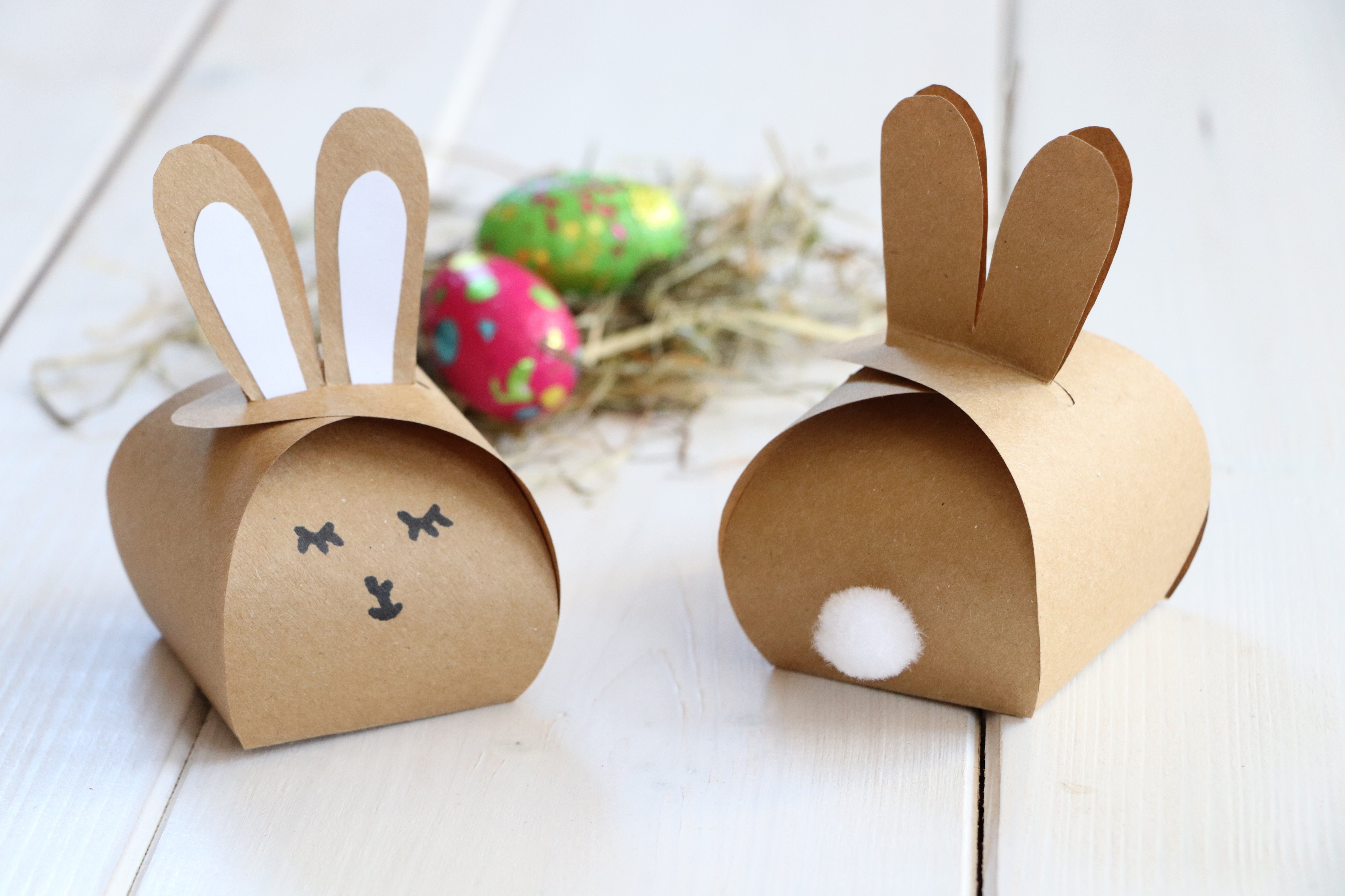 Geschenkbox Ostern basteln - Lavendelblog