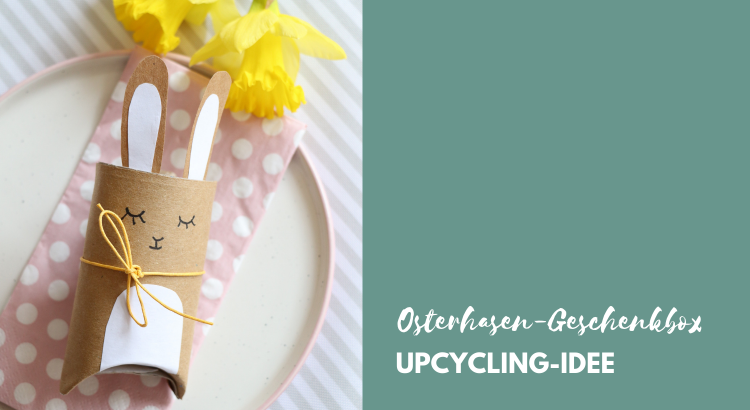 Upcycling Klopapierrolle Geschenkschachtel