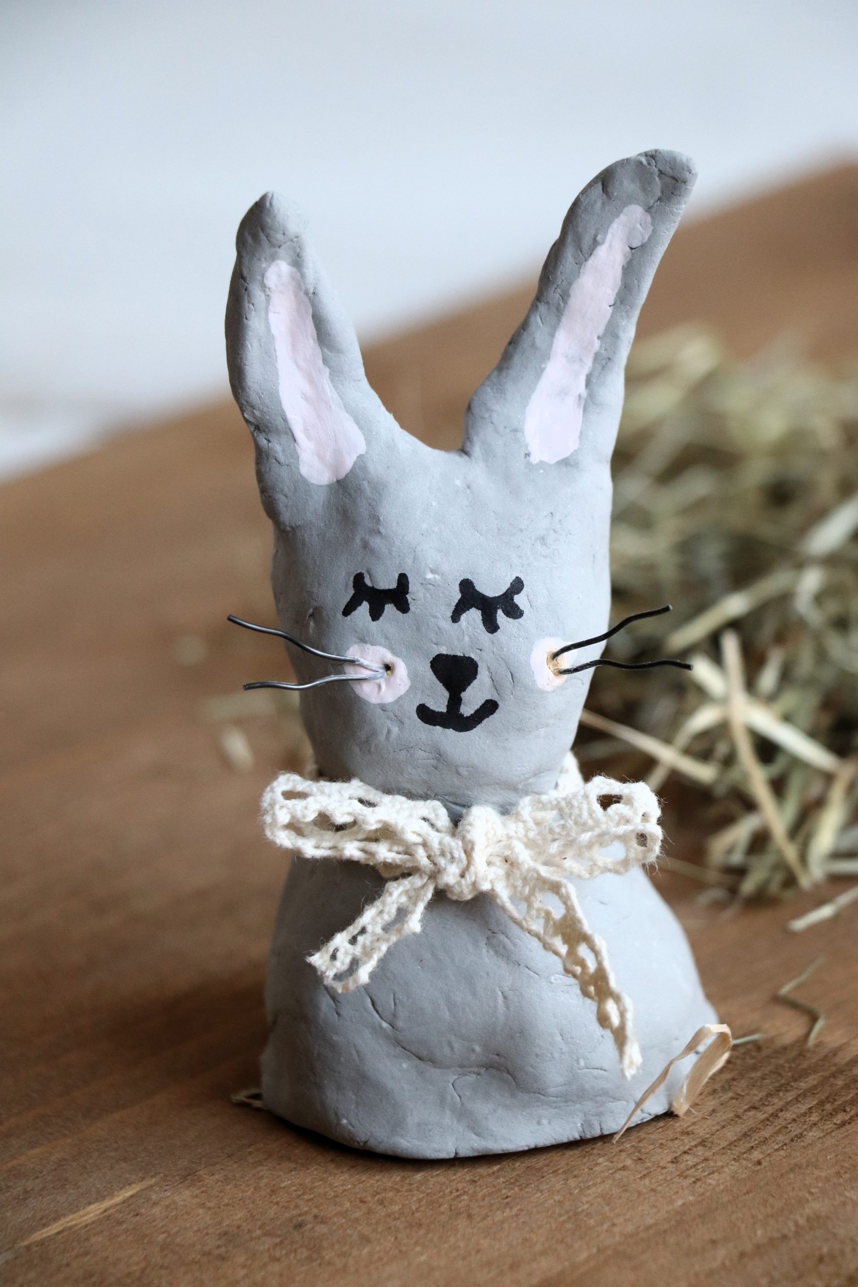 Hase mit Brille selber machen - Lavendelblog