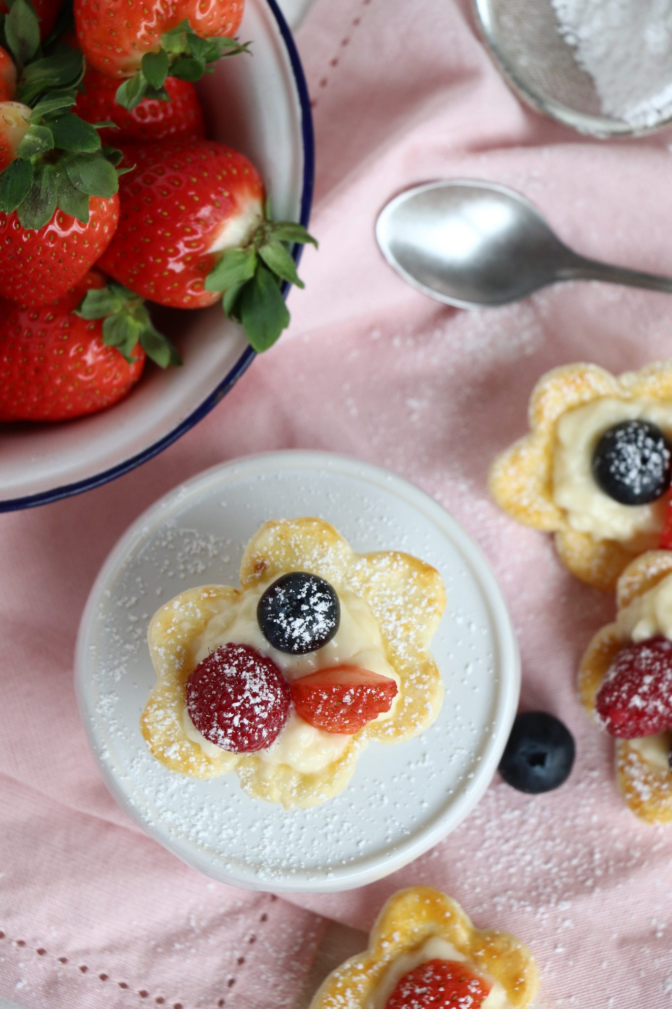 Kreatives Fingerfood: Obsttörtchen mit Mürbeteig - Lavendelblog