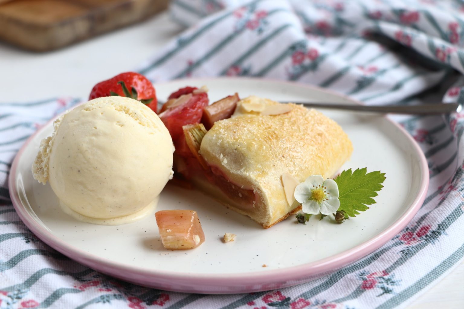 Galette Erdbeeren Rezept