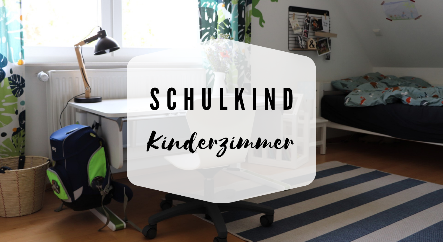 Kinderzimmer für Schulkinder ab sechs Jahren gestalten