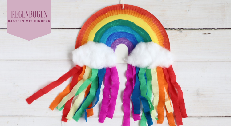 DIY Regenbogen basteln