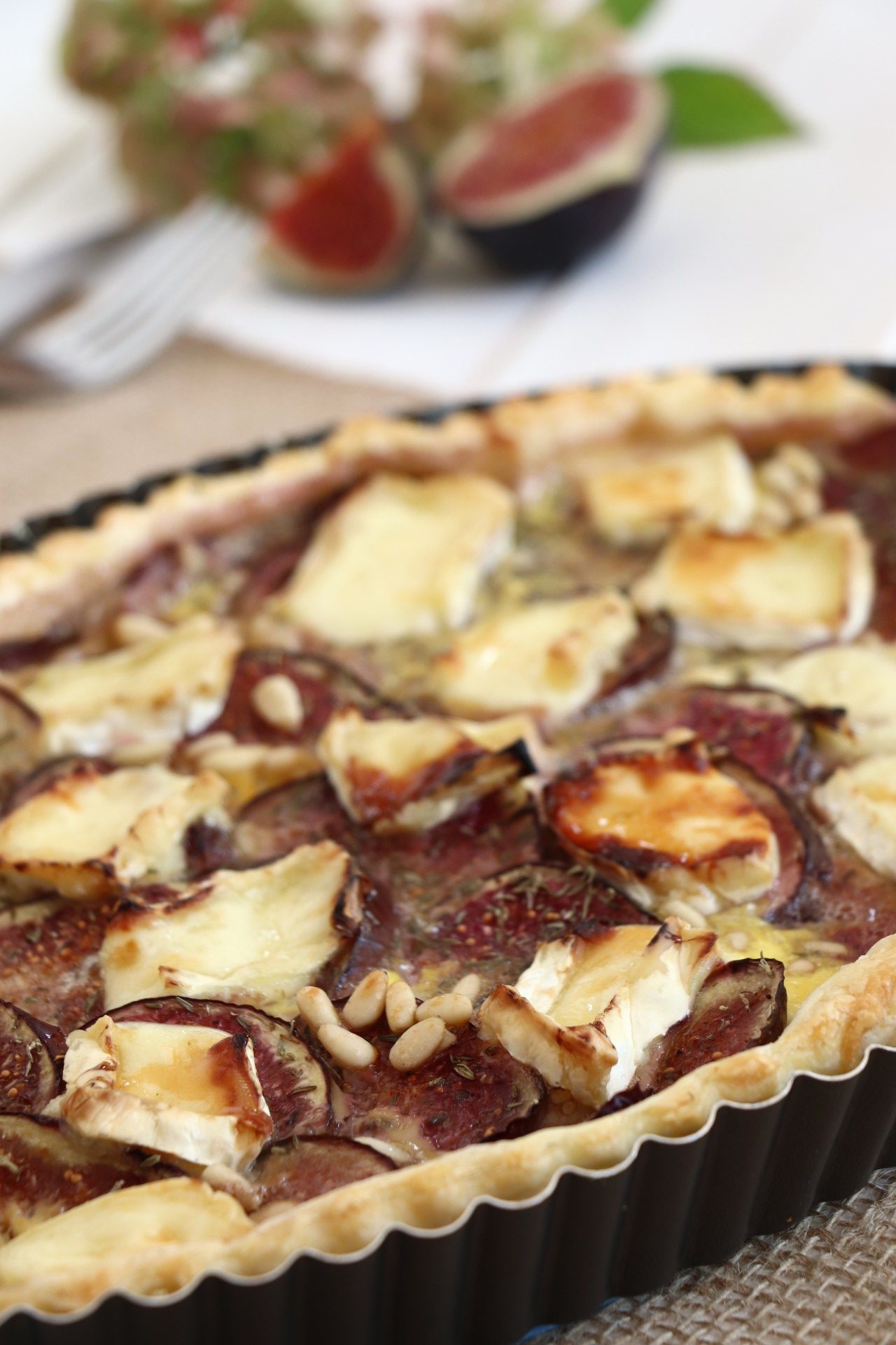 Blätterteig Quiche Feigen - Lavendelblog