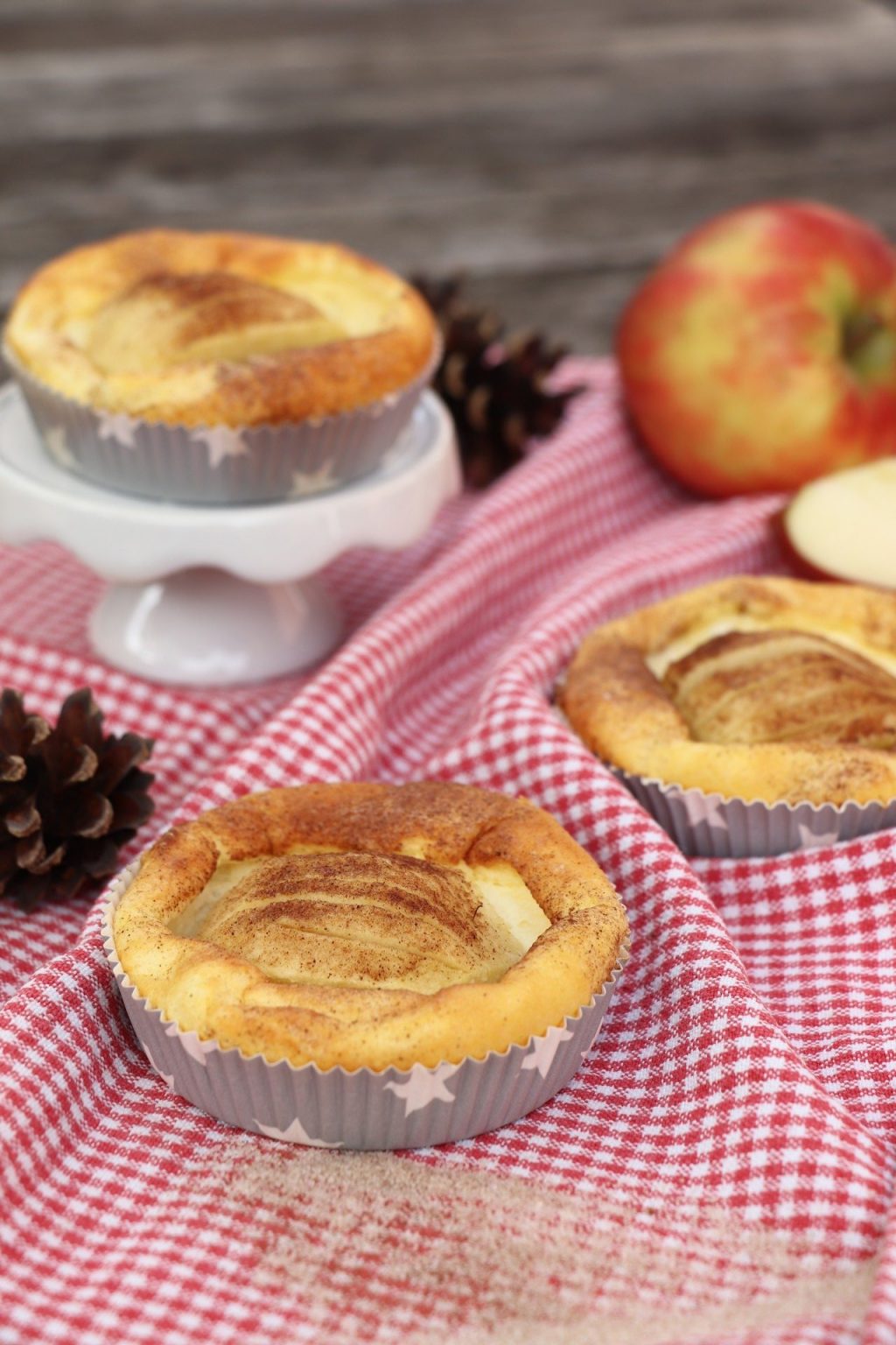 Rezept: Apfel-Törtchen mit Quark - Lavendelblog Rezept: Apfel-Törtchen mit Quark - Lavendelblog