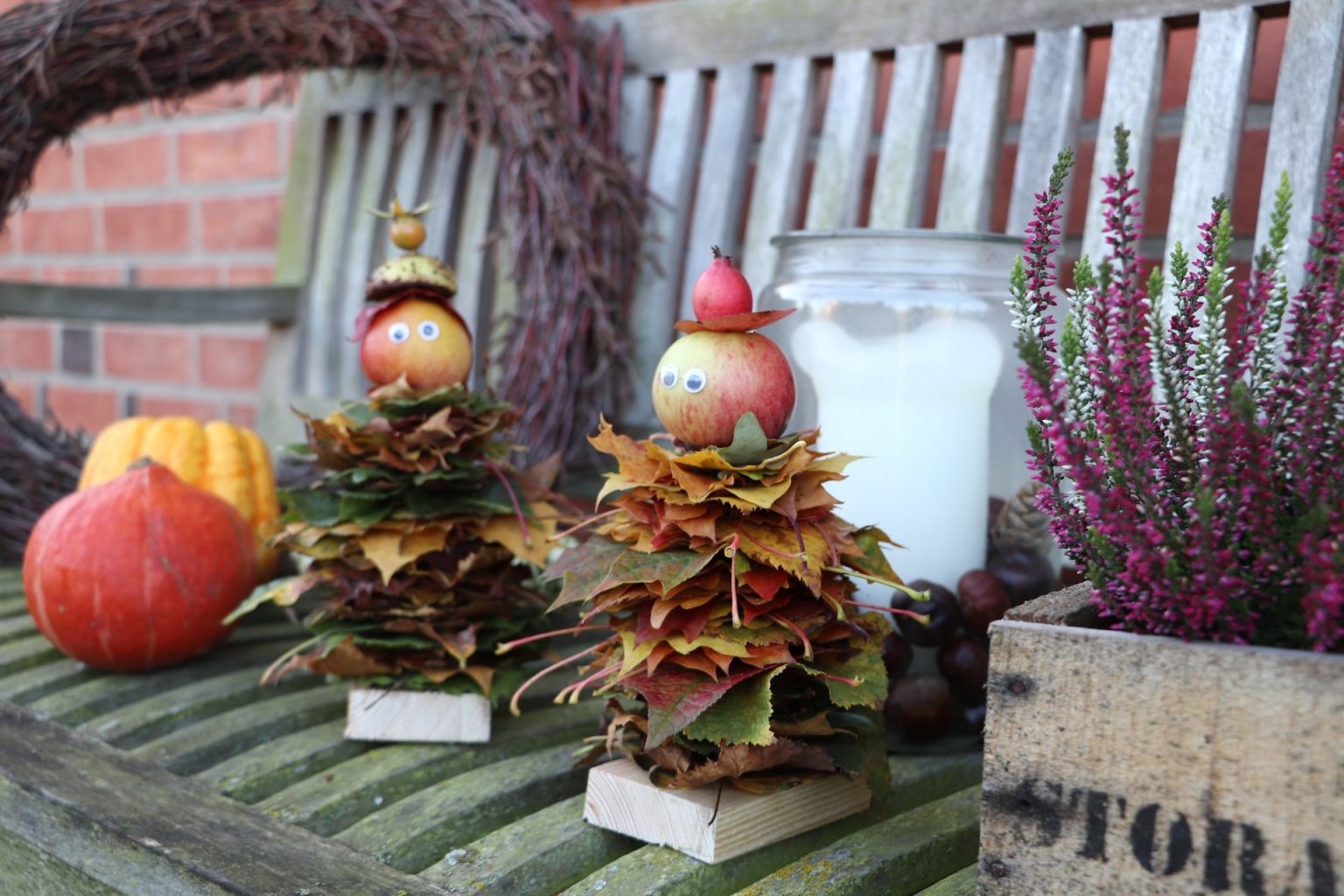 Herbstdeko Garten