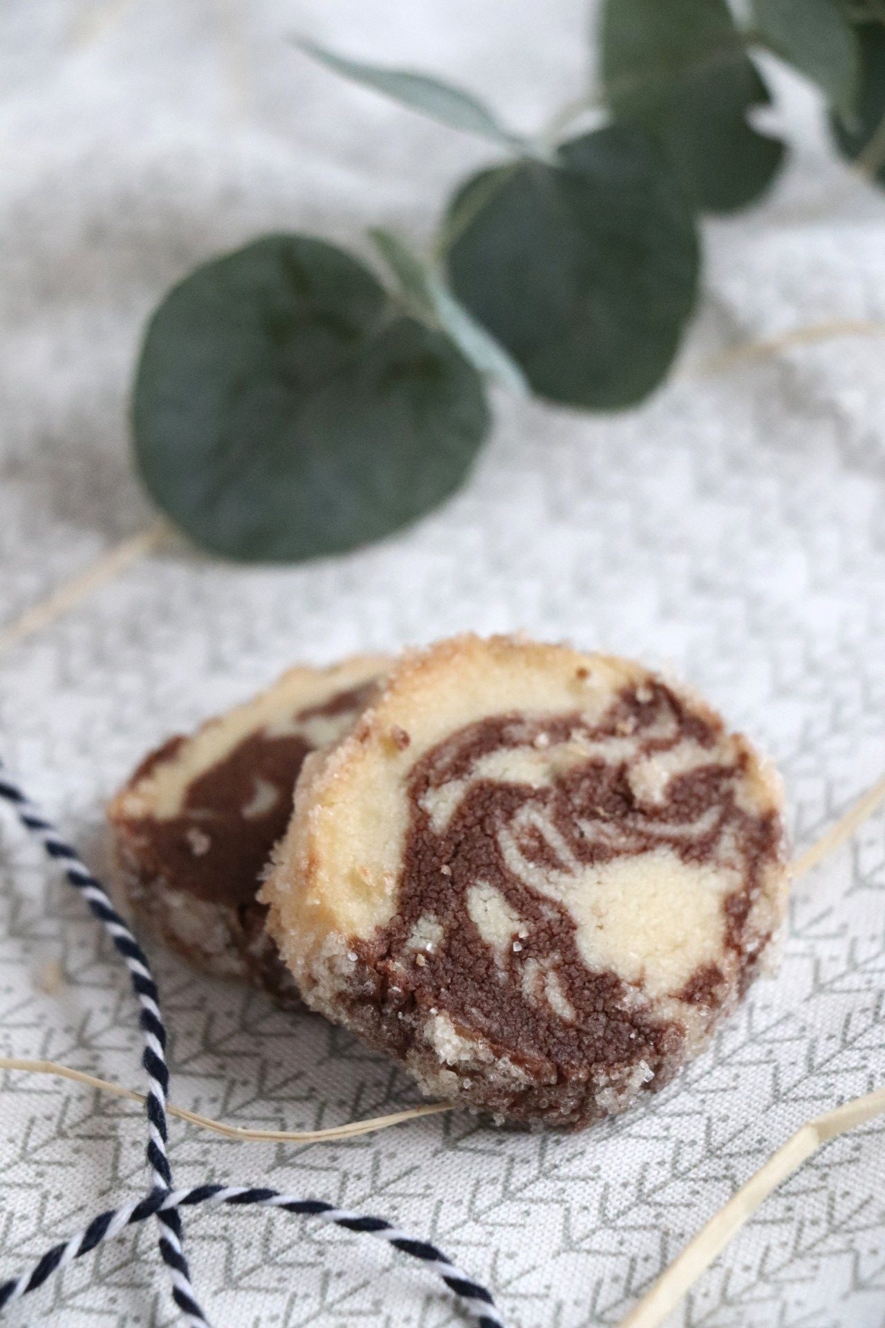 Rezept Heidesand schwarz weiß - Lavendelblog