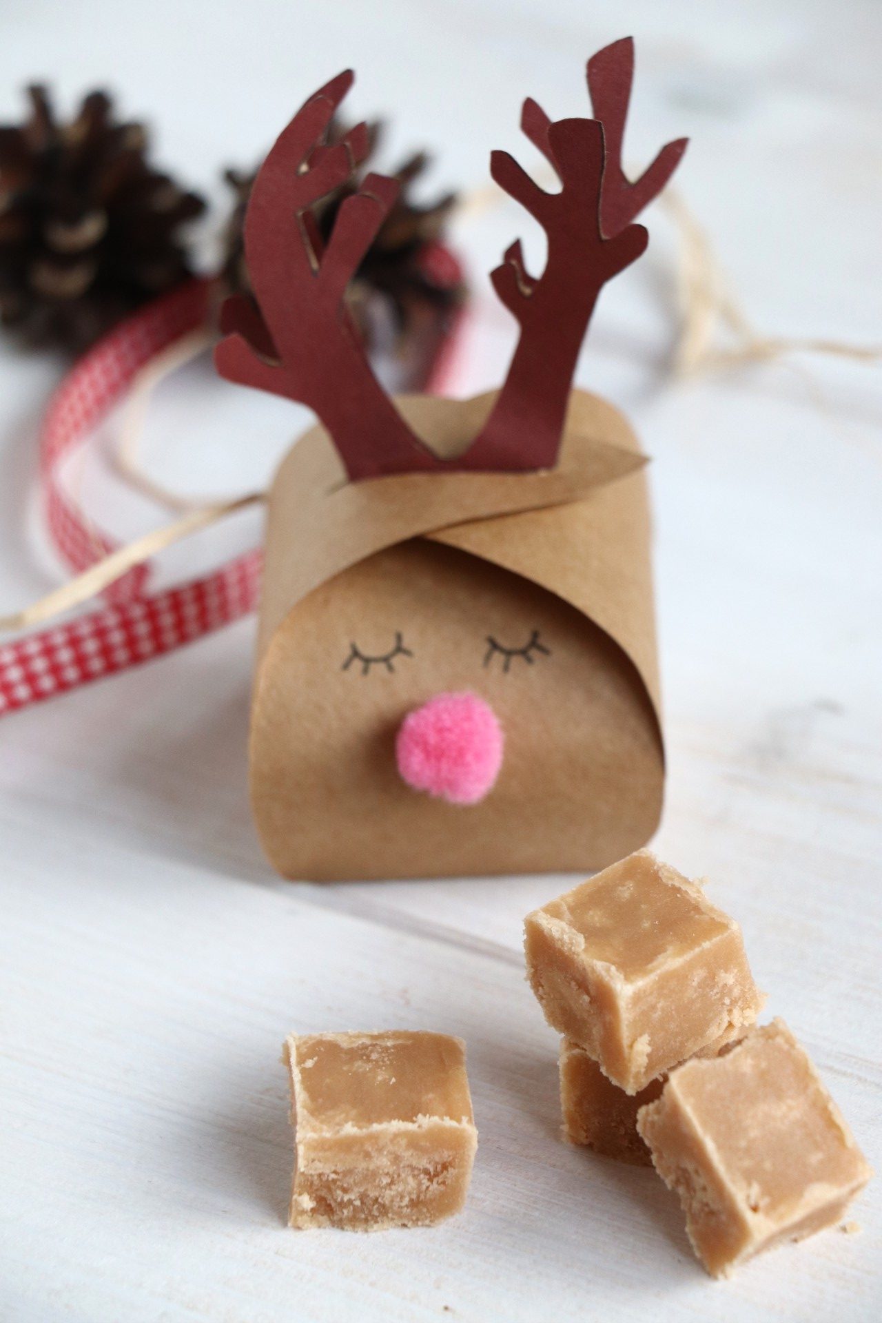 Geschenkschachtel Weihnachten DIY - Lavendelblog