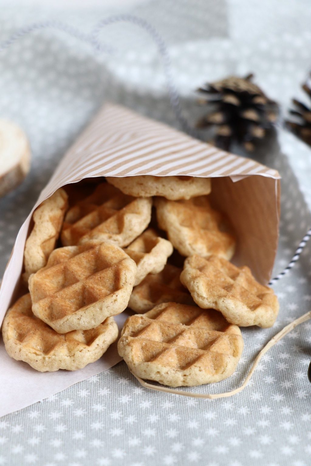 Rezept: Waffelkekse mit Zimt - Lavendelblog