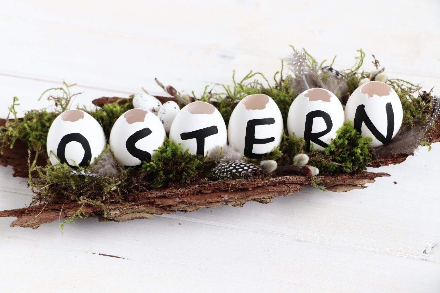 Ostern DIY Tischdeko