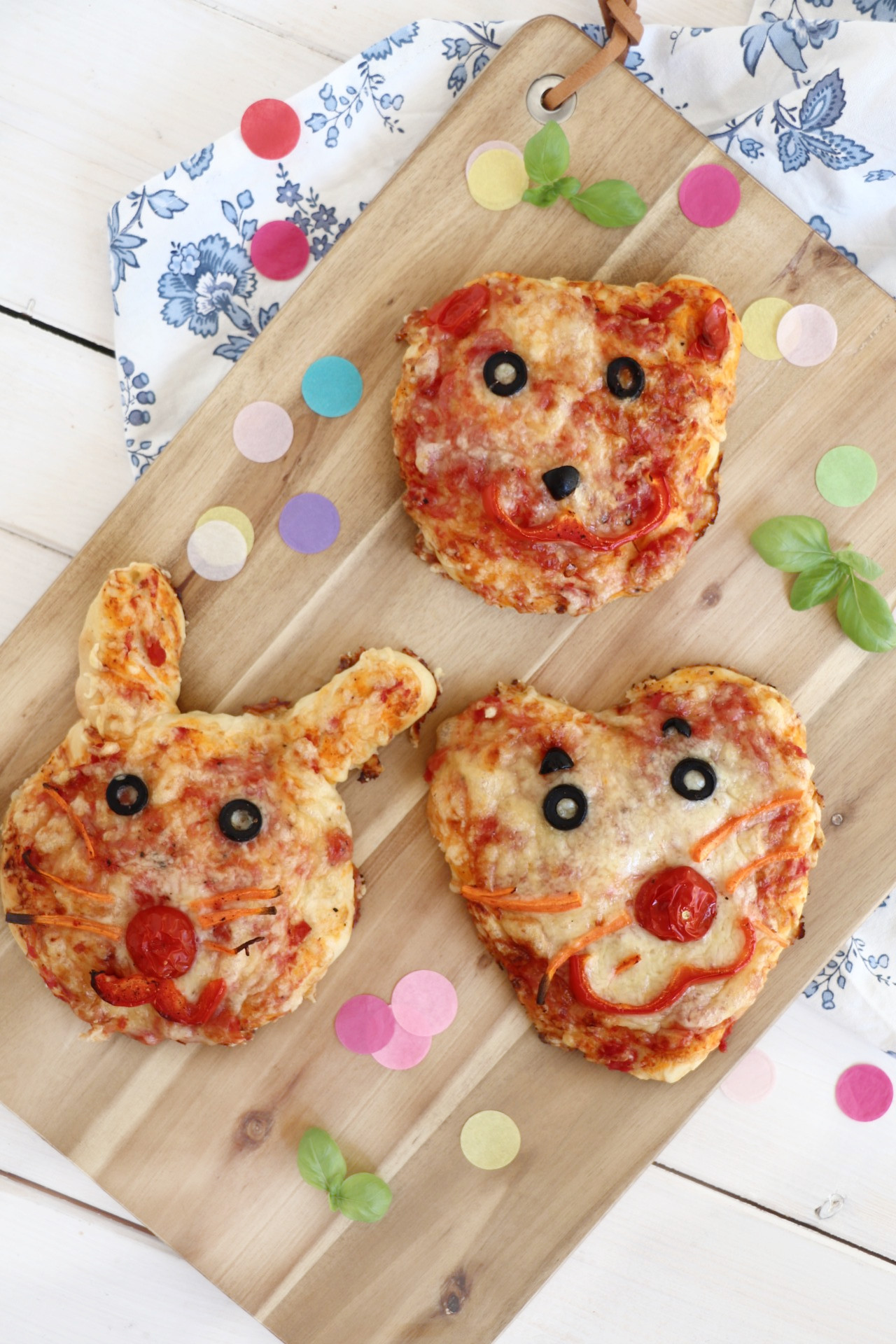 Pizza Gesichter - Rezepte Suchen