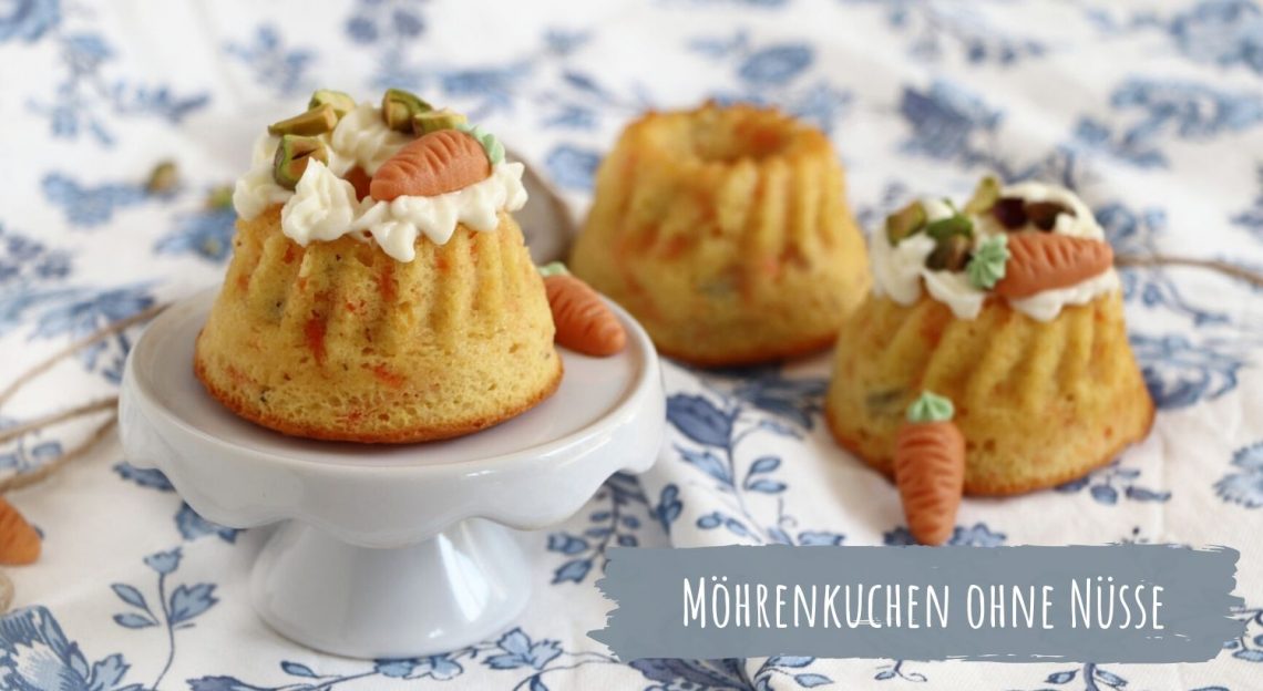 Rezept: Möhrenkuchen als kleiner Gugelhupf - Lavendelblog