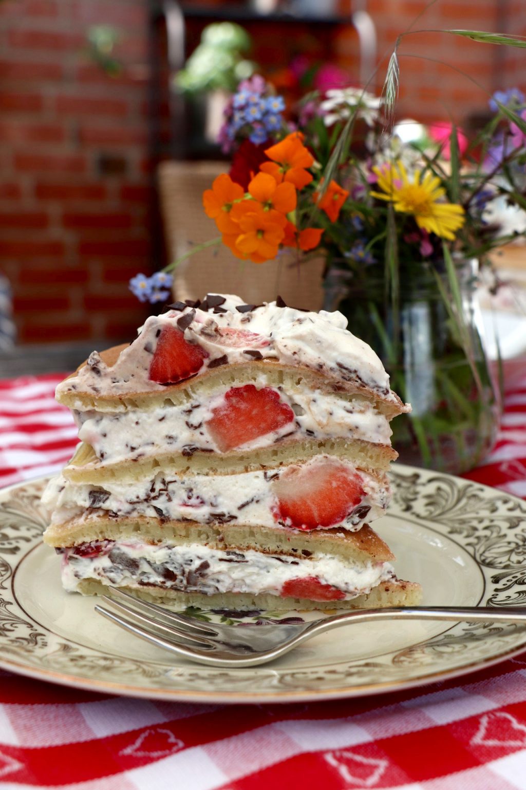 Pfannkuchen Torte - Lavendelblog