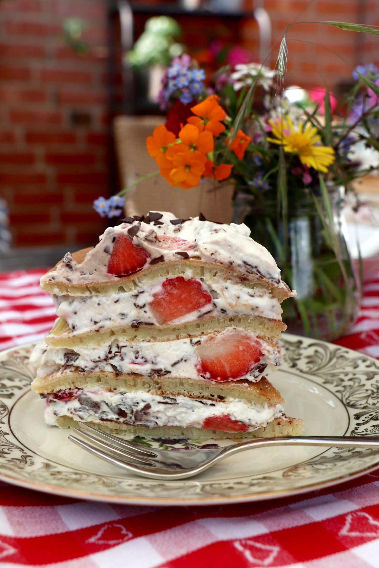 Pfannkuchen Torte - Lavendelblog