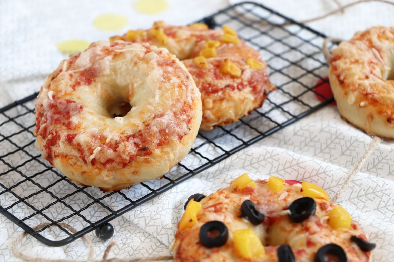 Rezept Pizza-Donuts backen