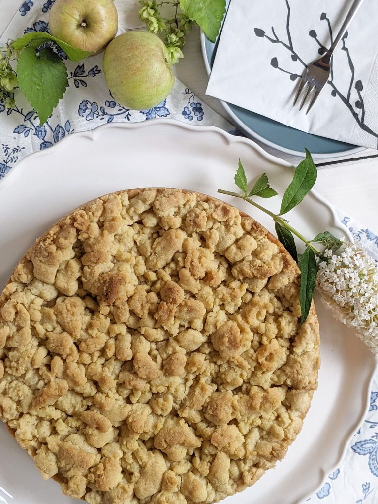 Apfel-Pudding-Kuchen