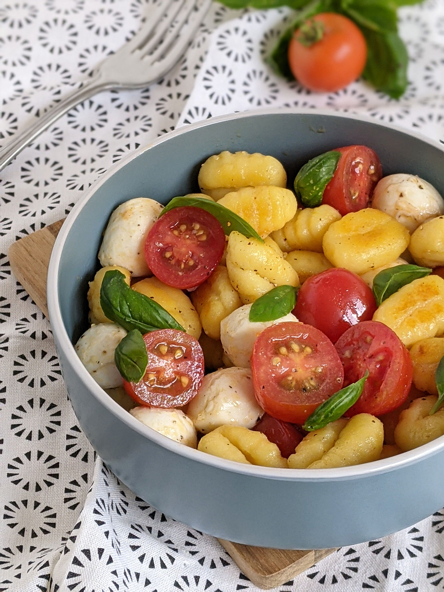 Gnocchi-Caprese-Salat Rezept