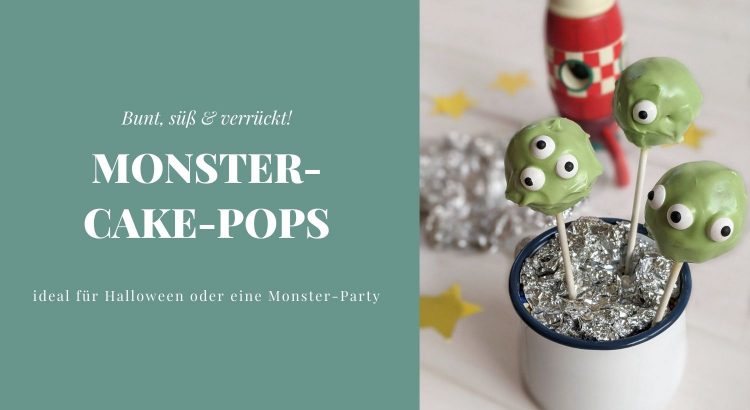 Monster Cake Pops Halloween