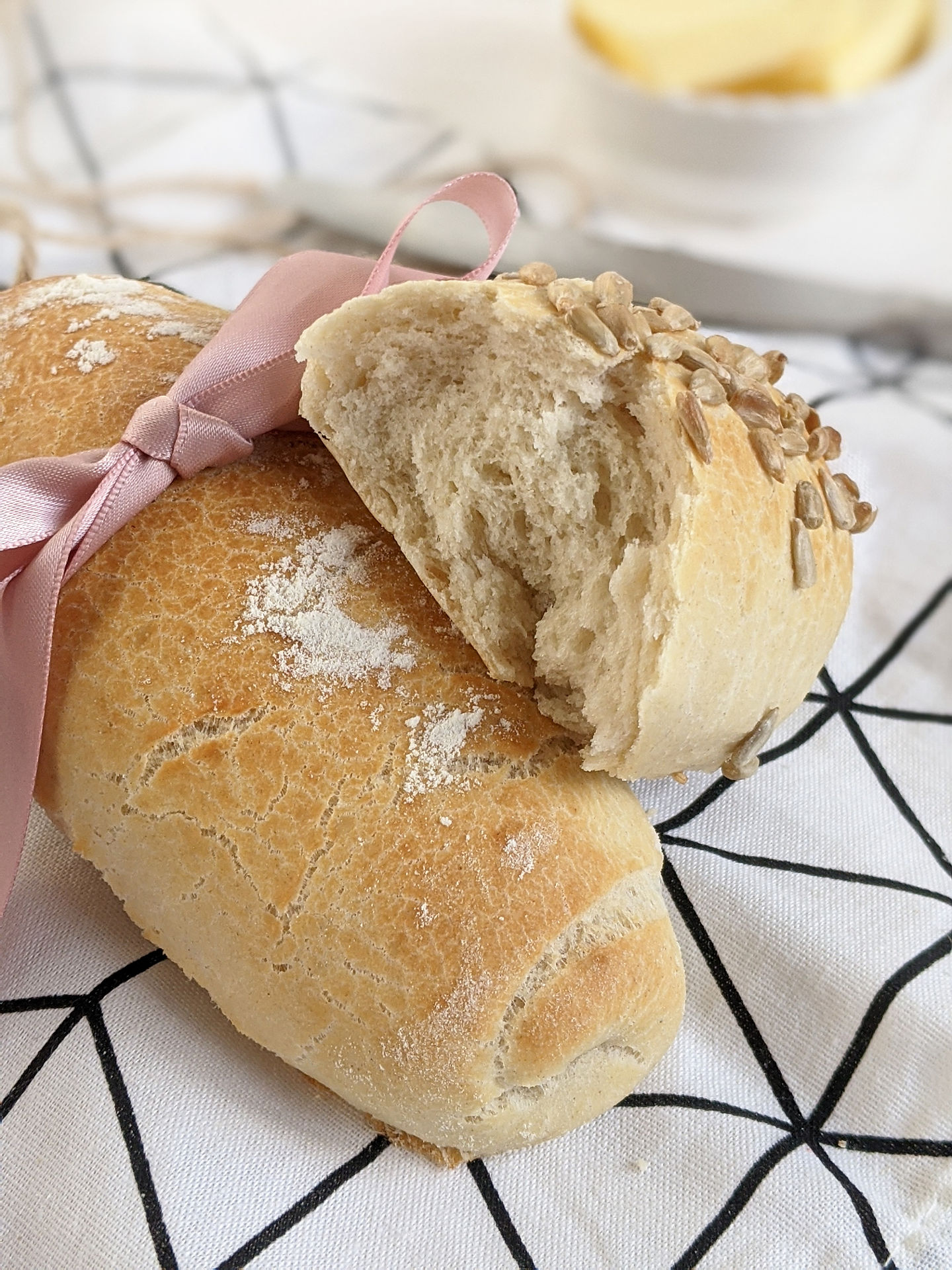 Rezept: Schnelle Brötchen ohne Gehzeit - Lavendelblog