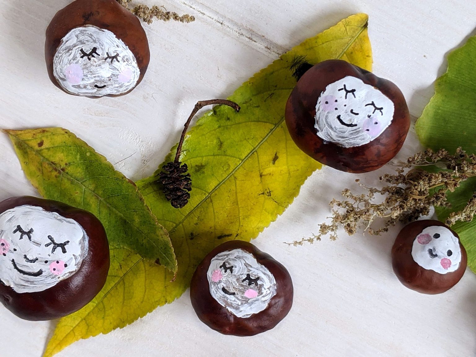 DIY: Herbst-Bastelideen mit Kastanien &amp; Eicheln - Lavendelblog