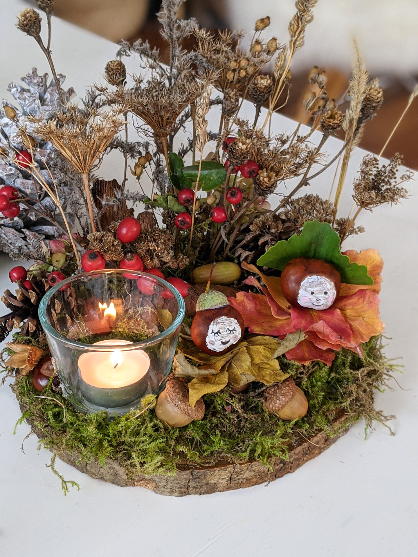 DIY: Herbst-Bastelideen mit Kastanien & Eicheln - Lavendelblog