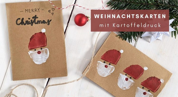 DIY Weihnachtskarten basteln