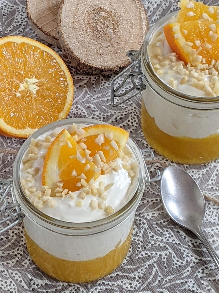 Winterdessert mit Orangen