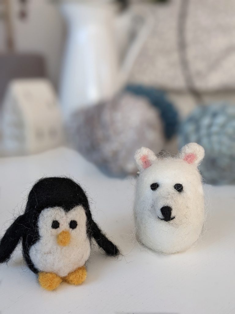 DIY Pinguin filzen