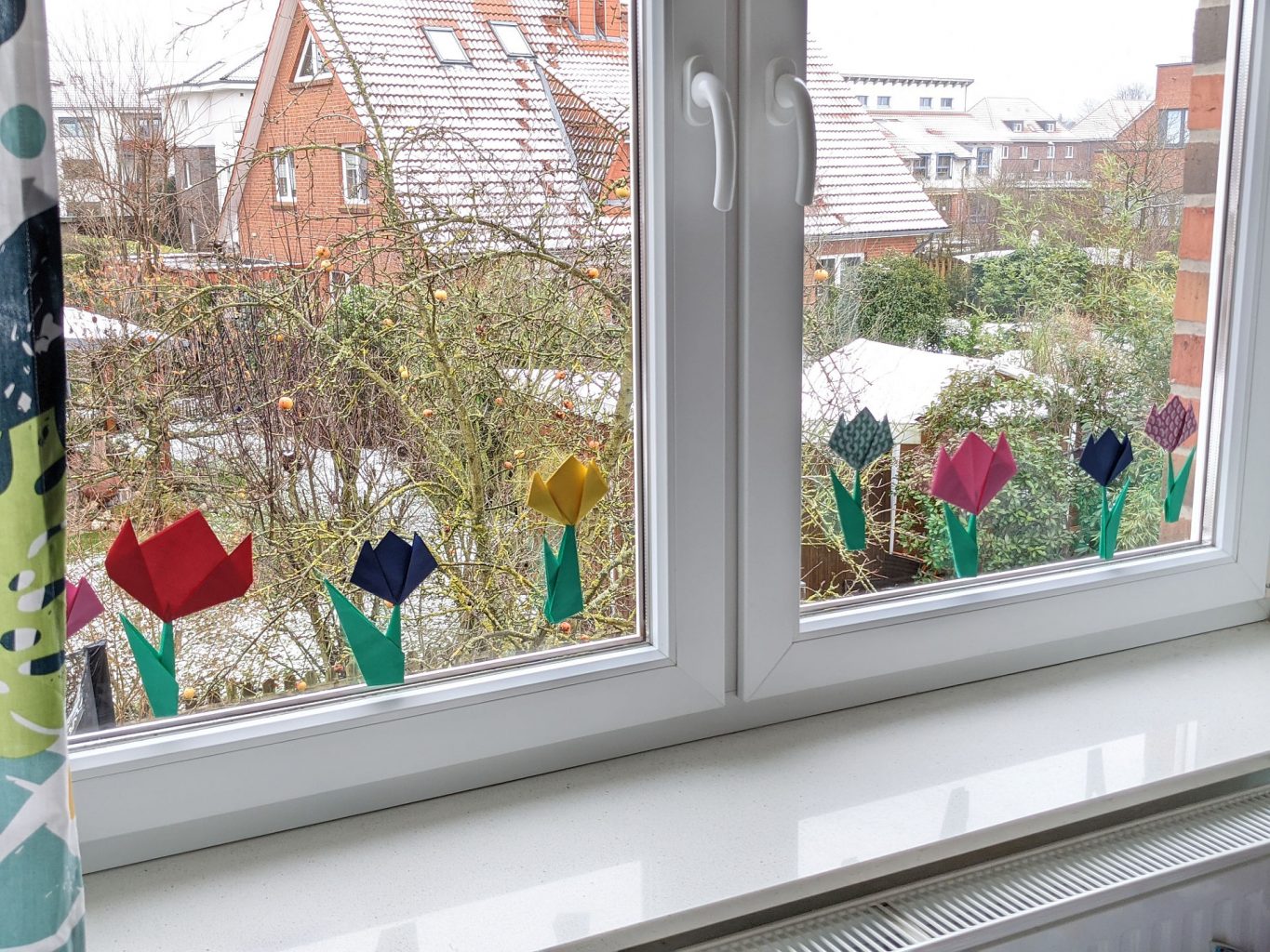 Fensterdeko Frühling