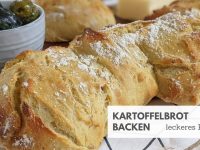 Kartoffelbrot Rezept mit gekochten Kartoffeln