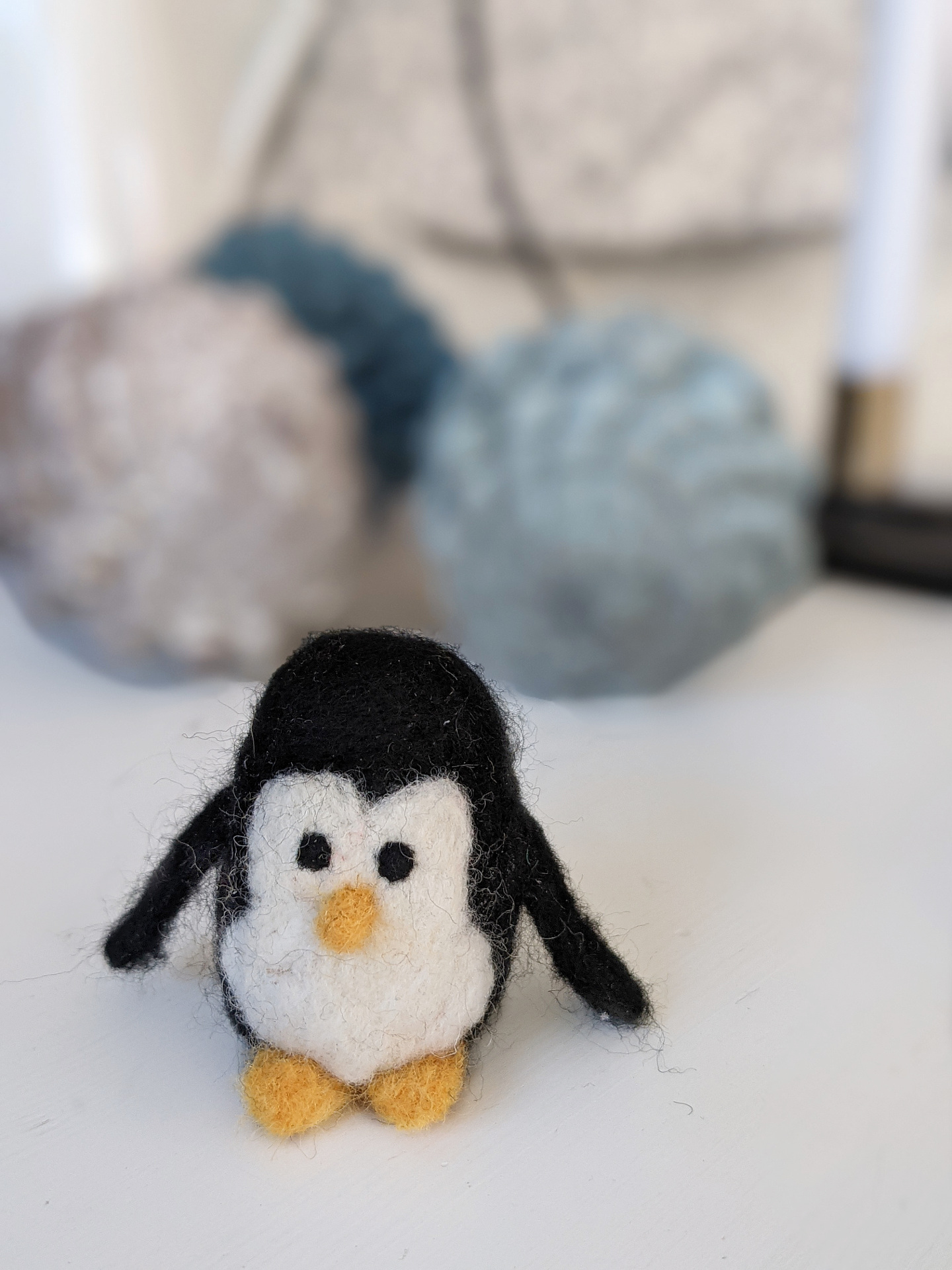 Pinguin filzen Anleitung