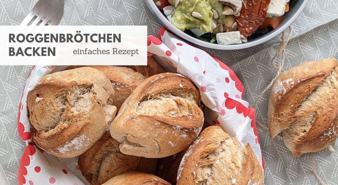 Rezept: Roggenbrötchen backen - Lavendelblog