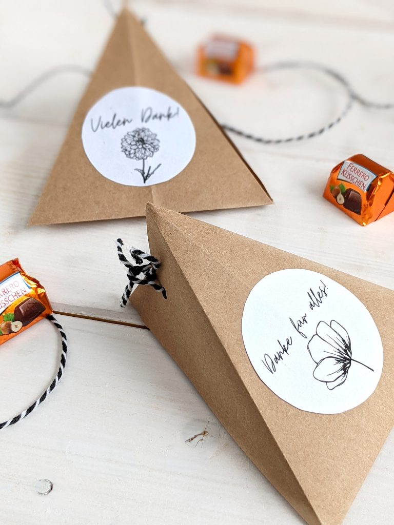 Geschenkbox basteln DIY