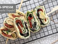 Wraps-Röllchen: Vegetarisches Fingerfood-Rezept