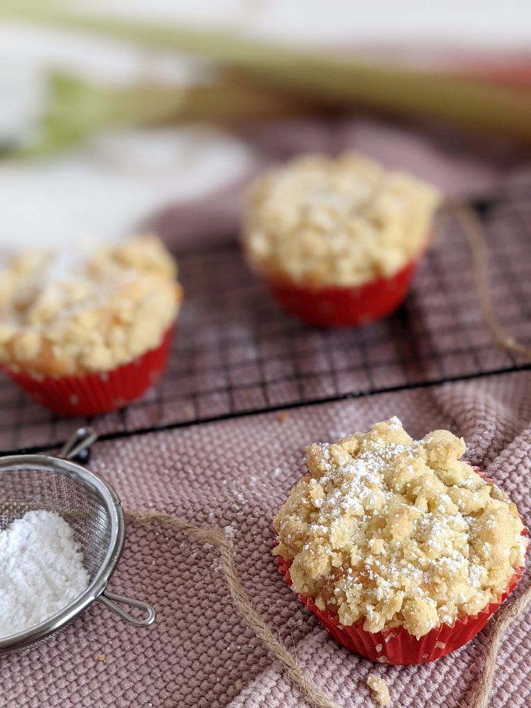 Rhabarber-Muffins Rezept