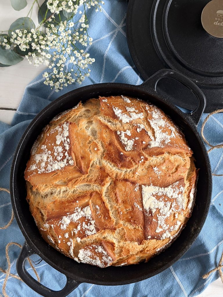 Topfbrot backen Joghurt Brot