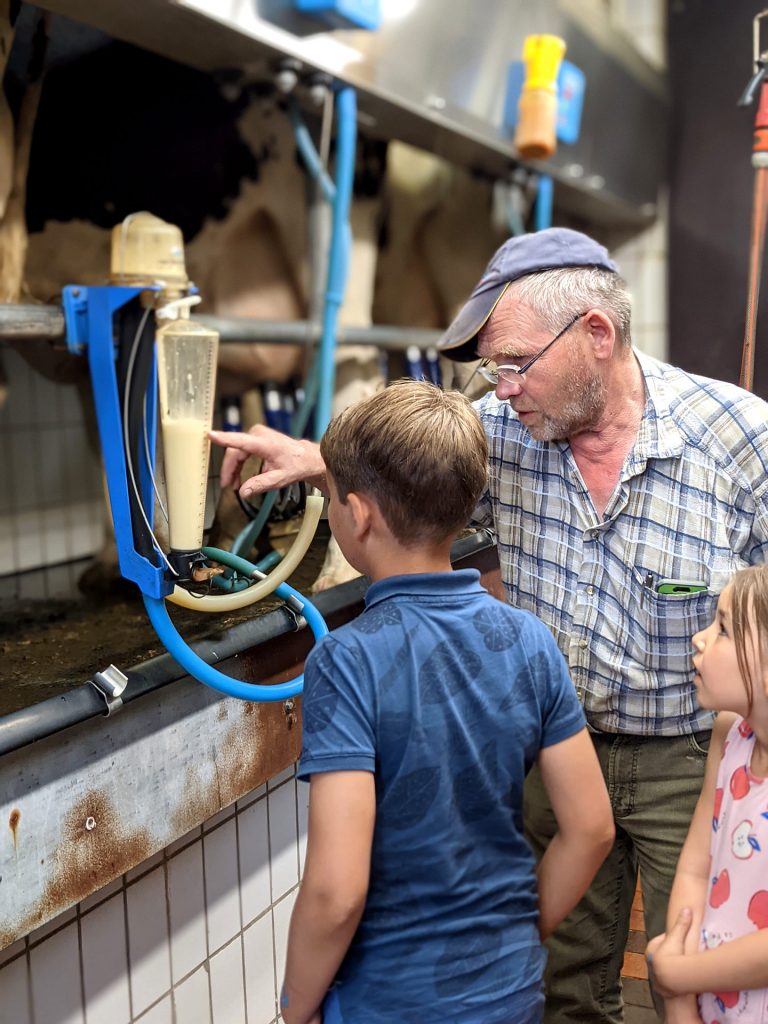 Besuch Kuhstall Evers Wahrenholz