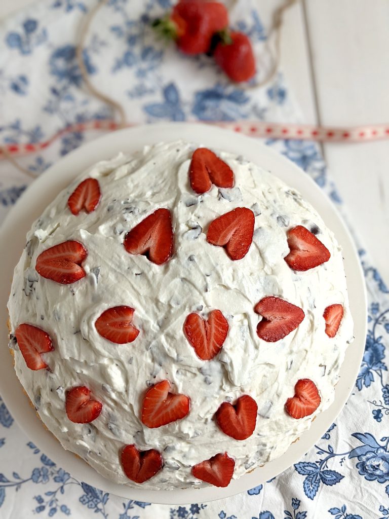 Rezept Dickmann-Torte mit Erdbeeren