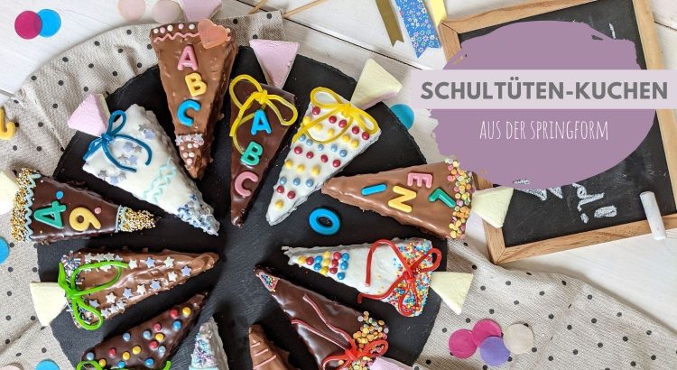 Rezept Schultüten backen