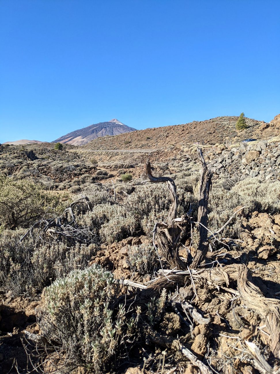 Teneriffa Landschaft Wüste