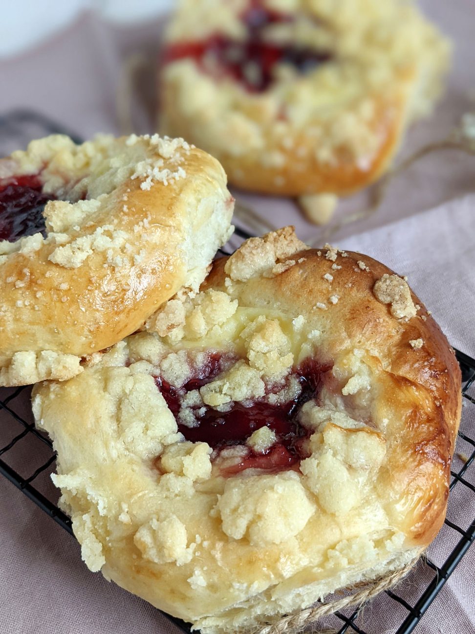 Kirschtaler mit Streusel Rezept