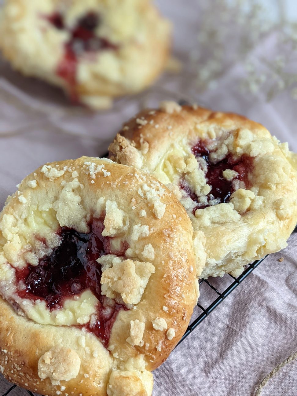 Rezept Kirschtaler mit Streusel