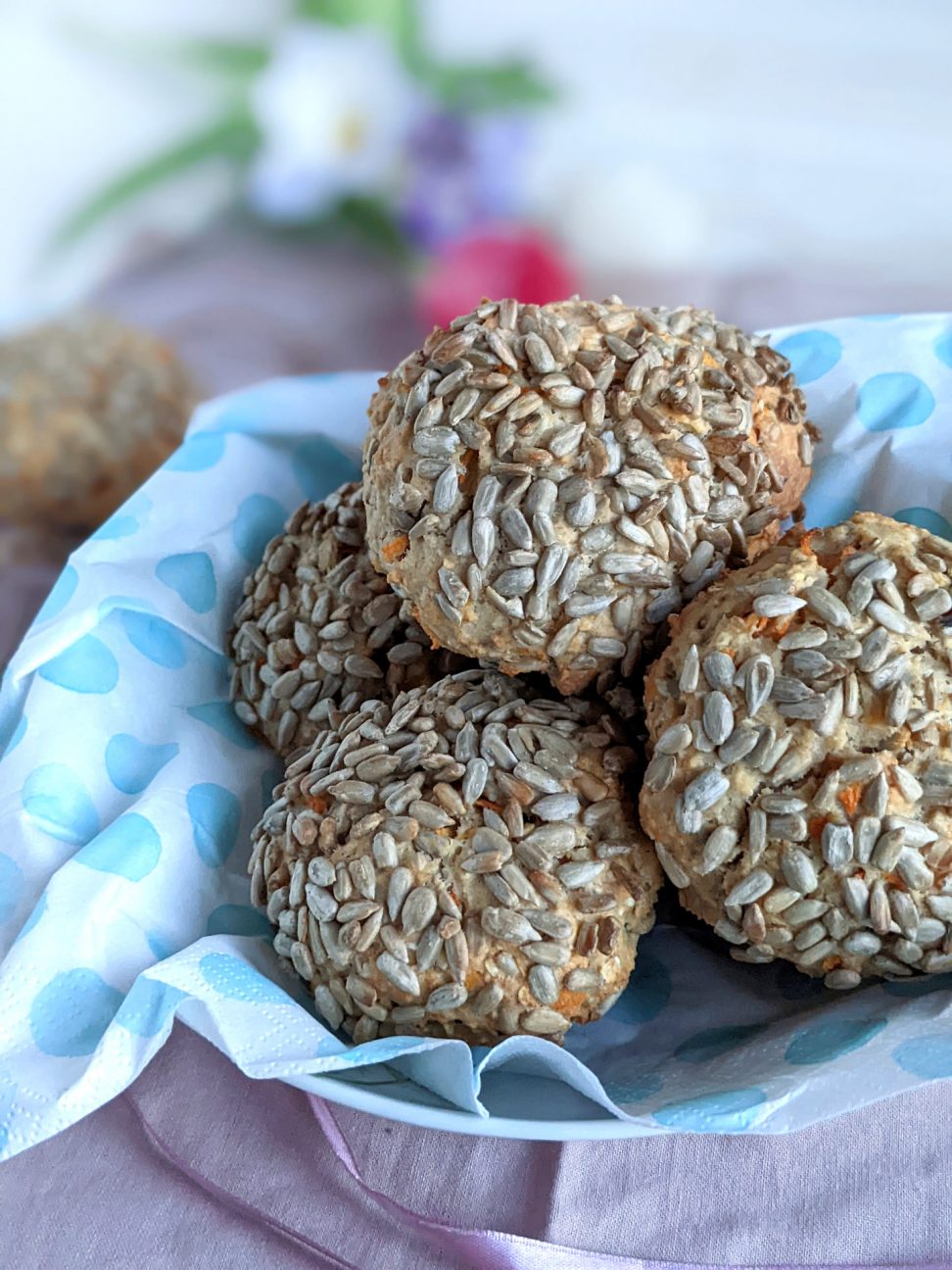 Rezept Möhren-Joghurtbrötchen