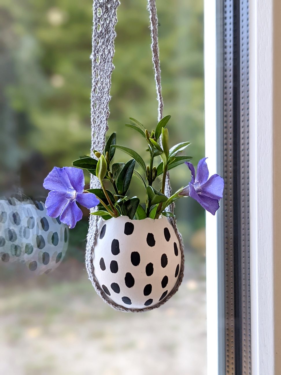 Eier-Vase DIY