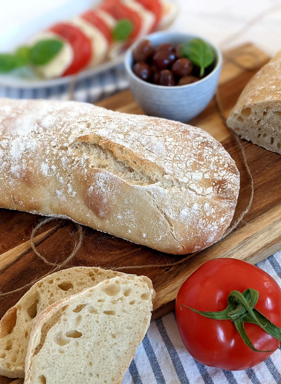 Rezept italienisches Weißbrot selber backen